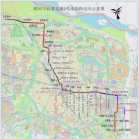 一“3”一“4”齊亮相 鄭州地鐵3號線、4號線本月底前開通