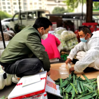 “最美退役軍人”抗疫再發(fā)力：為退役老兵家庭免配送費(fèi)千份平價菜